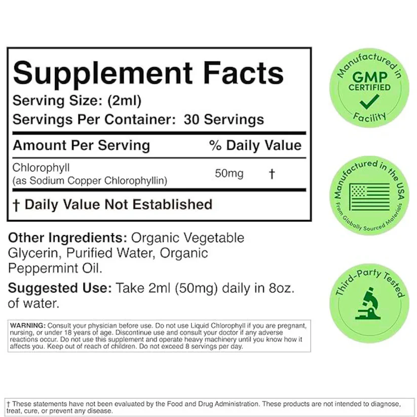 Liquid Chlorophyll, Body detox - Image 3
